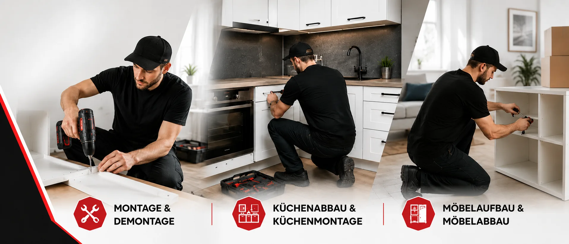 STARK DIENST – Montage & Demontage, Küchenabbau und Küchenmontage, Möbelaufbau und Möbelabbau